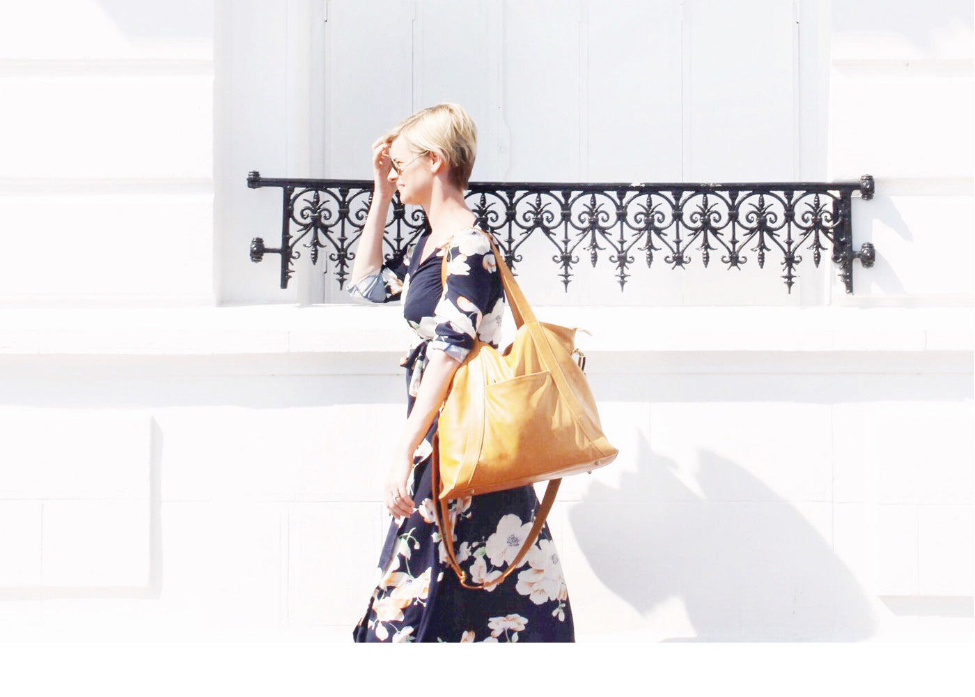 Myna Tote with Backpack Conversion